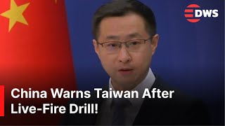 Download Lagu FULL PRESSER: China Issues Warning After Large-Scale Military Drills Around Taiwan | AC1Z MP3