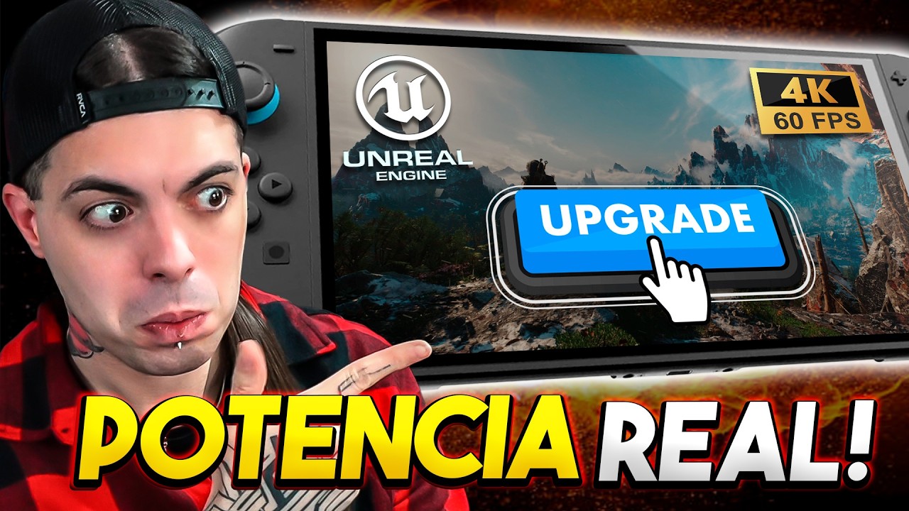💥Nintendo SWITCH 2 desata POTENCIA REAL! Unreal, juego SORPRESA y MÁS!