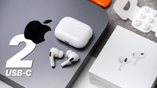 AirPods Pro 2 USB C  UNBOXING and REVIEW!