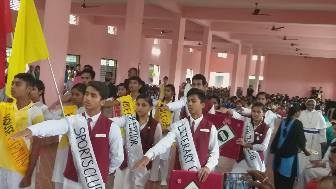 Oath Taking on Investiture Ceremony of Deepti Convent Hr Sec School Jagdalpur Bastar CG YouTube