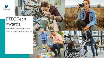 Overview of revised BTEC Tech Awards for first teaching from September 2022