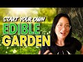 My Edible Garden As a Beginner | How to Start a Water-Saving Vegetable Garden in a Small Space