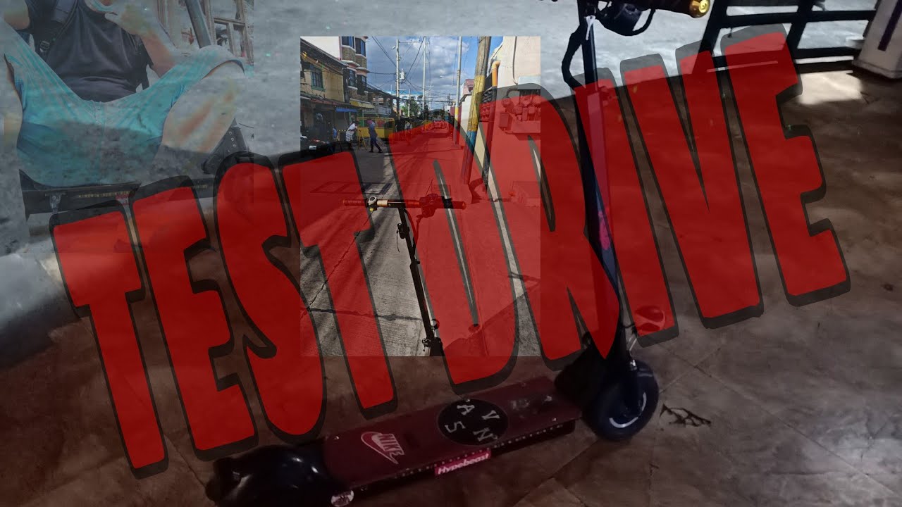 Electric scooter Test Drive ( NANO WHEELS)