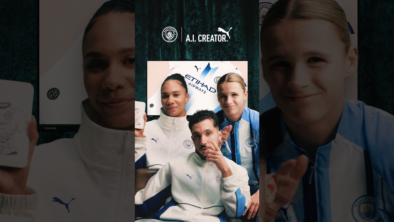 DESIGNED BY ONE OF US. CHOSEN BY ALL OF US. 26/27 MAN CITY THIRD KIT #kits #mancity #football #ai