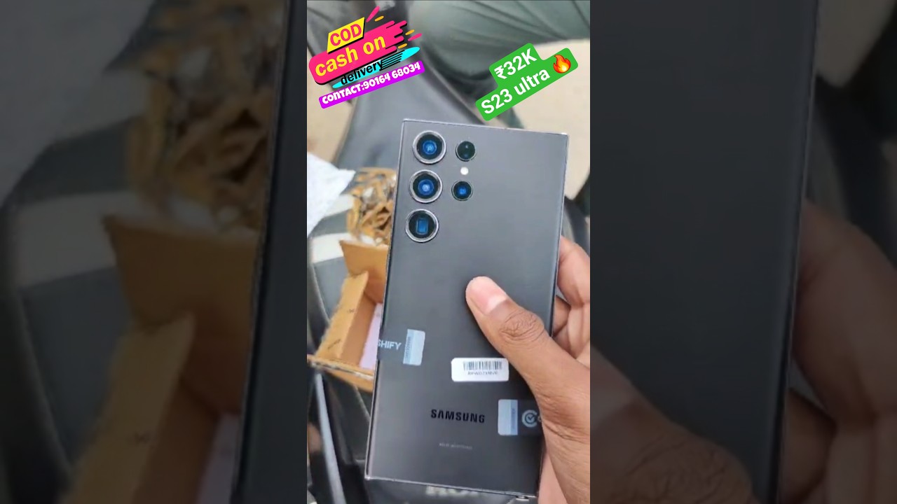 ₹32000 only 🔥 Samsung galaxy s23 ultra 