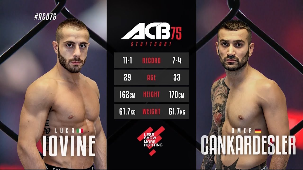 Лука Йовини vs. Омер Канкардеслер | Luca Iovine vs. Omer Cankardesler | ACB 75