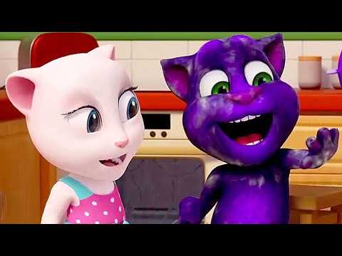 Talking Tom 💯 Tom Biết Nói 💯 TRÒ ĐÙA CÁ THÁNG TƯ! 🎉💯 Phim Hoạt Hình Vui Nhộn Cho Trẻ Em