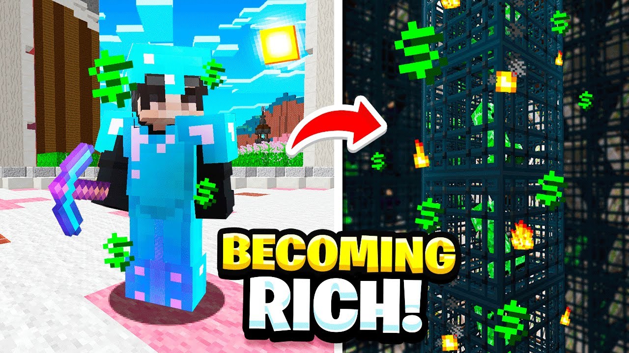 BECOMING THE *RICHEST* PLAYER ON THE SERVER! | Minecraft Prisons | Minecadia Arkham [5]