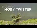 Der Twister von Moby Softbaits - zum Angeln auf Barsch, Zander, Hecht, Forelle &amp; Co.