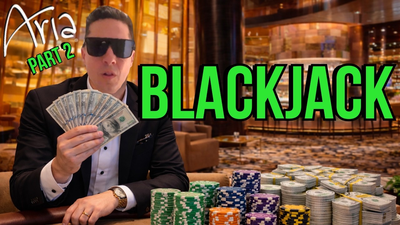 EPIC $10,000 Blackjack Battle at Aria Las Vegas!