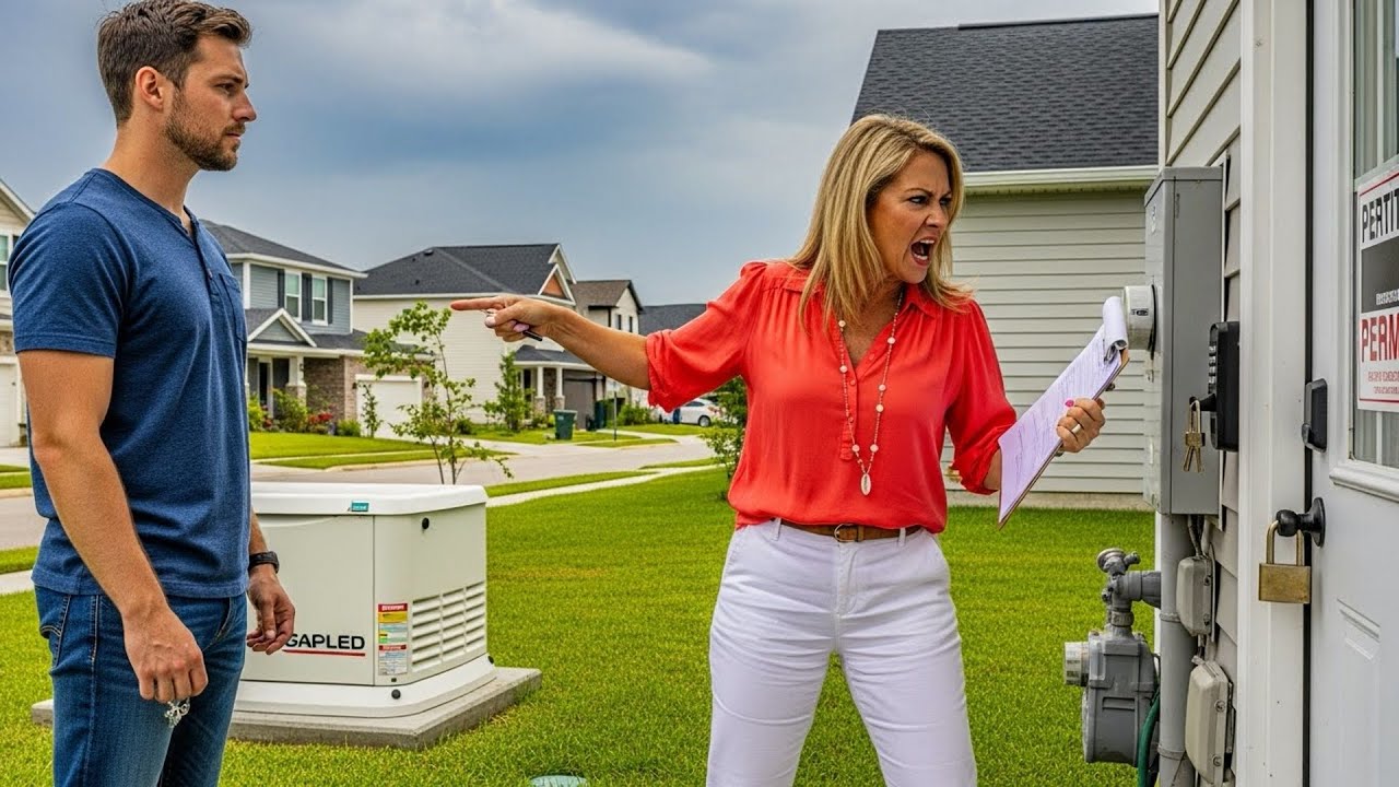 HOA Karen Demanded My Generator Key, Then Got Stuck When I Changed All Locks
