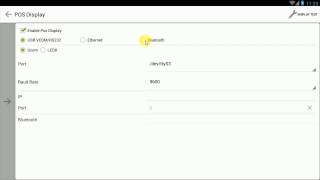 Android Mobile POS Hardware Setting Follow Step