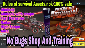 Rules of survival New Assets.npk 101% Safe