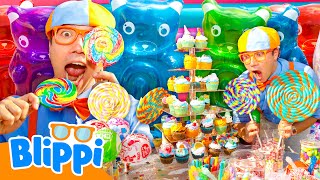 c n d y i love candy blippi songs educational songs kids