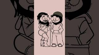 POV: yeat and drizzy in the studio #animation #shorts