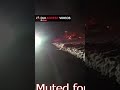 Chaotic Night Response on Snowy Road