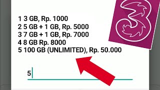 Tri Tawarkan Paket Data Khusus di Arab. 