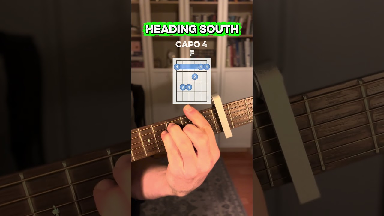 Heading South Zach Bryan Guitar Tutorial || Heading South Lesson