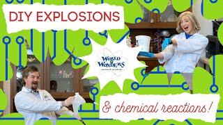 Baking Soda and Vinegar Science Experiments YOU can do at HOME!