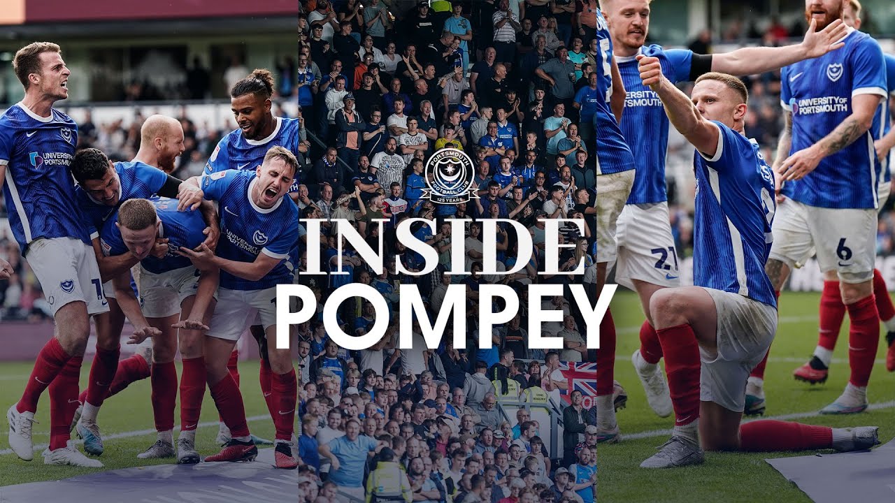 AWAY END LIMBS 🤪 | Derby (A) | Inside Pompey