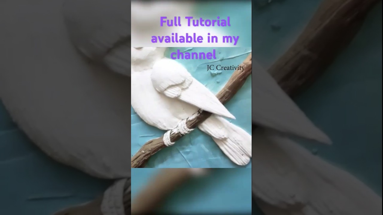 Wall putty craft ideas/shorts/JC Creativity
