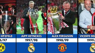 All UEFA Champions League Winning Managers (1994–2026) 🏆👔 | Every UCL Champion Coach