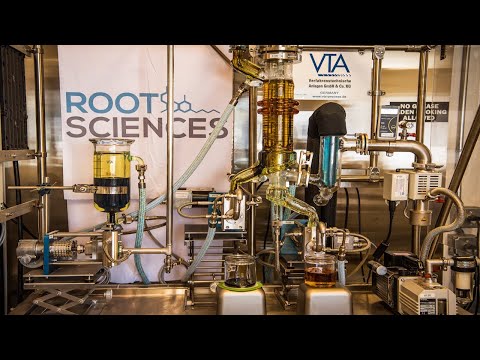 VTA VKL 70-5 Short Path Distillation System Demo - video from Root Sciences