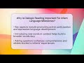 Why Is Dialogic Reading Important For Infant Language Milestones? - Brain Development Hub