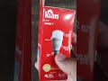 Lampada Led Mini T 9W 3000K Kian