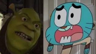 Shrek Fights Gumball Full Fight English