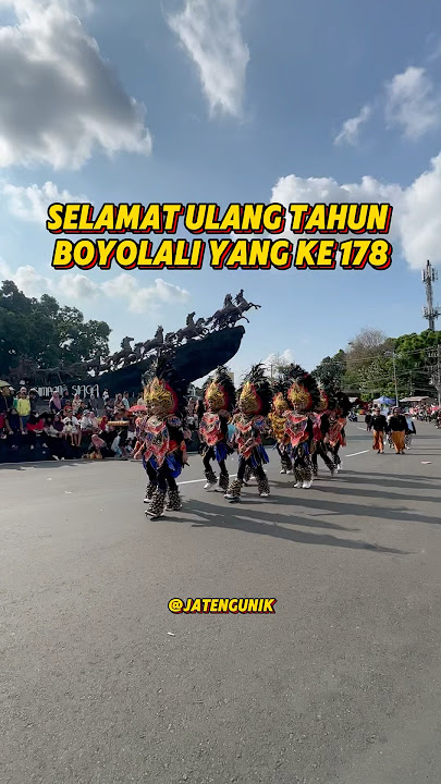 Selamat Ulang Tahun Boyolali Yang Ke 178 #boyolali #jawatengah