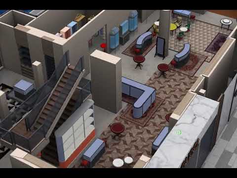 3D Advanced Model (indoor and outdoor integration) by FengMAP