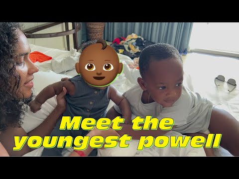 FINALLY BABY REVEAL !!!, MEET OUR SON AZHAF, MERRY CHRISTMAS |THE POWELLS