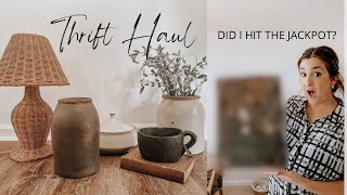 COME THRIFT WITH ME | Thrifted Home Decor Haul | Antique Home Decor