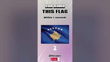 Can name this flag within 5 seconds?