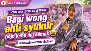 LATEST LECTURE BY USTADZAH MAR'ATUS SHOLIHAH || LAMBANGGELUN, PEKALONGAN