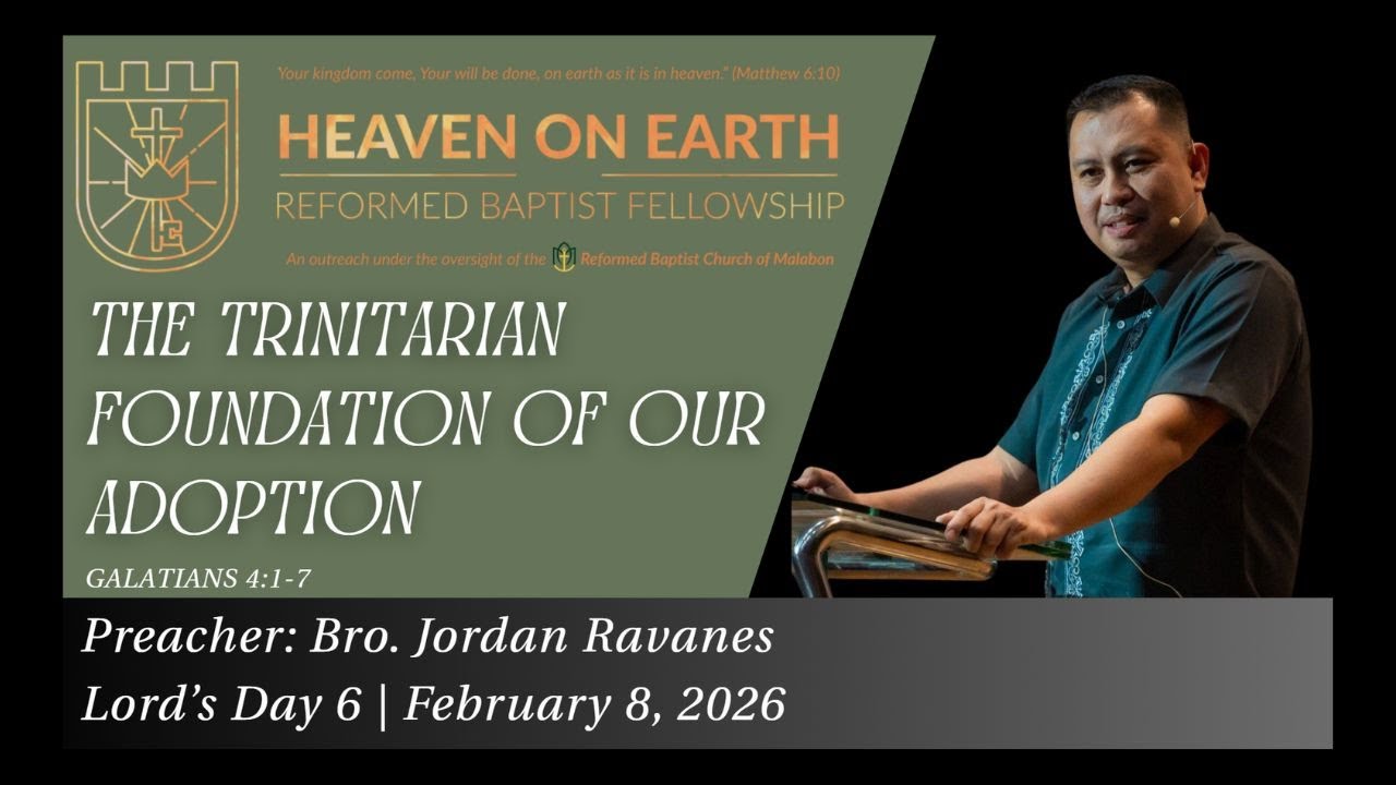 The Trinitarian Foundation of Our Adoption | Bro Jordan