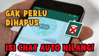 Cara Menghilangkan Chat Wa Tanpa Menghapus Isi Chat  Bkd Tutorials