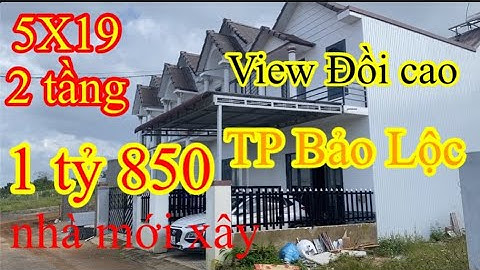 Bán nhà 2 Tầng 1 tỷ 850 triệu. 123 Mạc Đỉnh Chi / TP Bảo Lộc [0916353169] [0904005784]