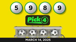 Maryland Lottery Evening 03/14/2025