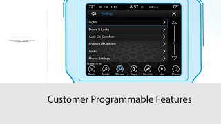 Customer Programmable Features | How To | 2019 Chrysler 300