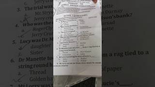 Class 8th ICSE board 1st term question paper #shorts #viral #viralvideo #shortsfeed #shortvideo