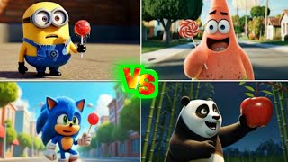 Minion Patrick Sonic Eat Dirty Candy And Turn Into A MONSTER. Story of transformation screenshot 4