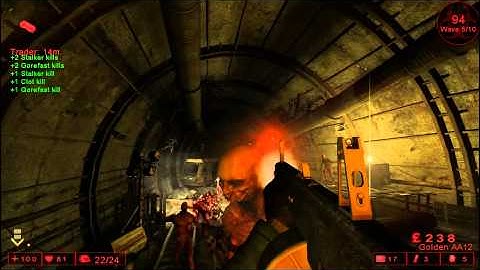 Killing Floor - Random Gameplay 086 - KF-SubSurface · Suicidal · 5 Players