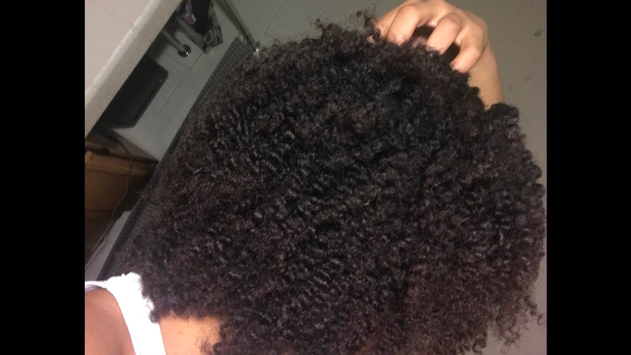 DEFINED BRAID-OUT | 4C NATURAL HAIR! - YouTube