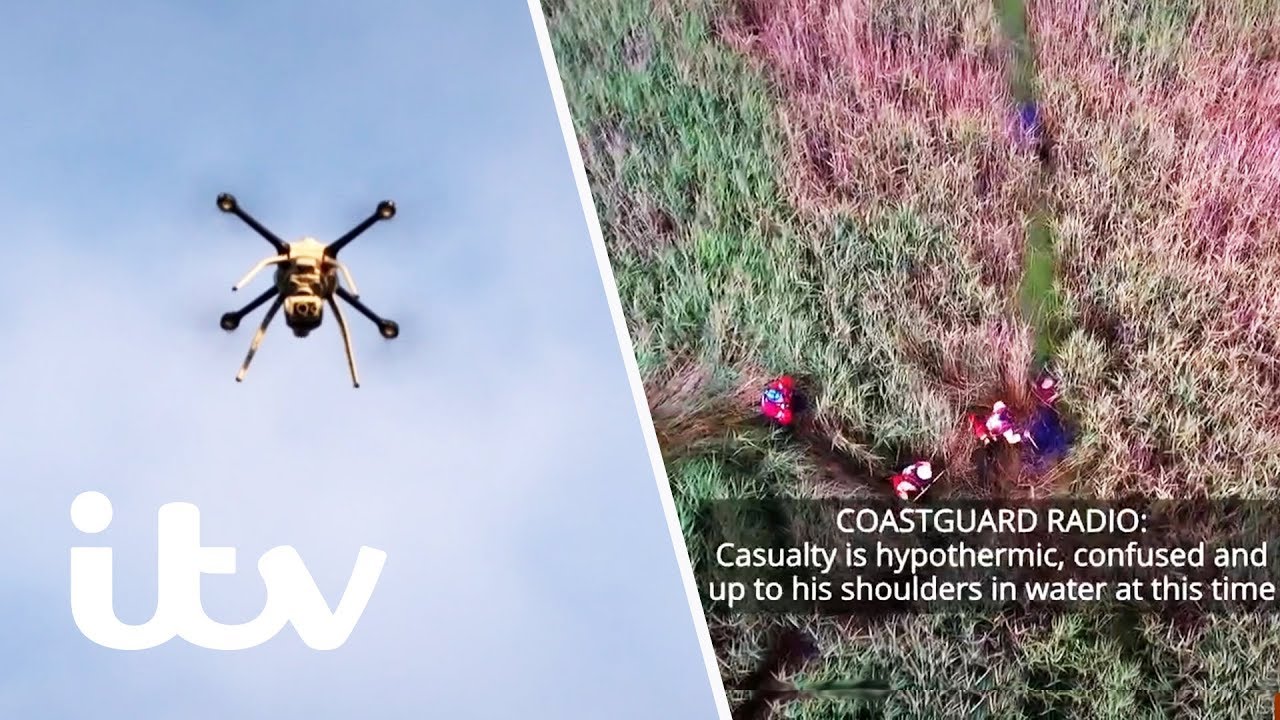 http://itv.com/password-reset Using Military Drones to Find a Missing Walker at Risk From Hypothermia! | 999: Britain From Above