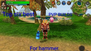 Ancients Reborn MMORPG: best PvP hammer builds, #tutorial #gaming #mmorpg #ancientsreborn #builds  screenshot 4