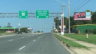 Driving Estes Pkwy South Longview Texas - Sep 21, 2024