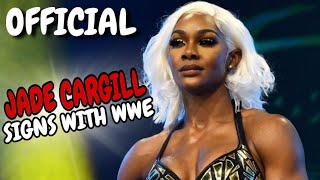 JADE CARGILL SIGNS WITH WWE BREAKING WWE NEWS