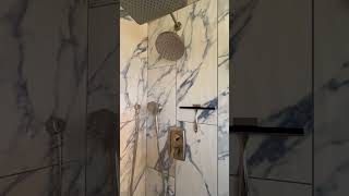 Moen MCore three outlet trim fixture